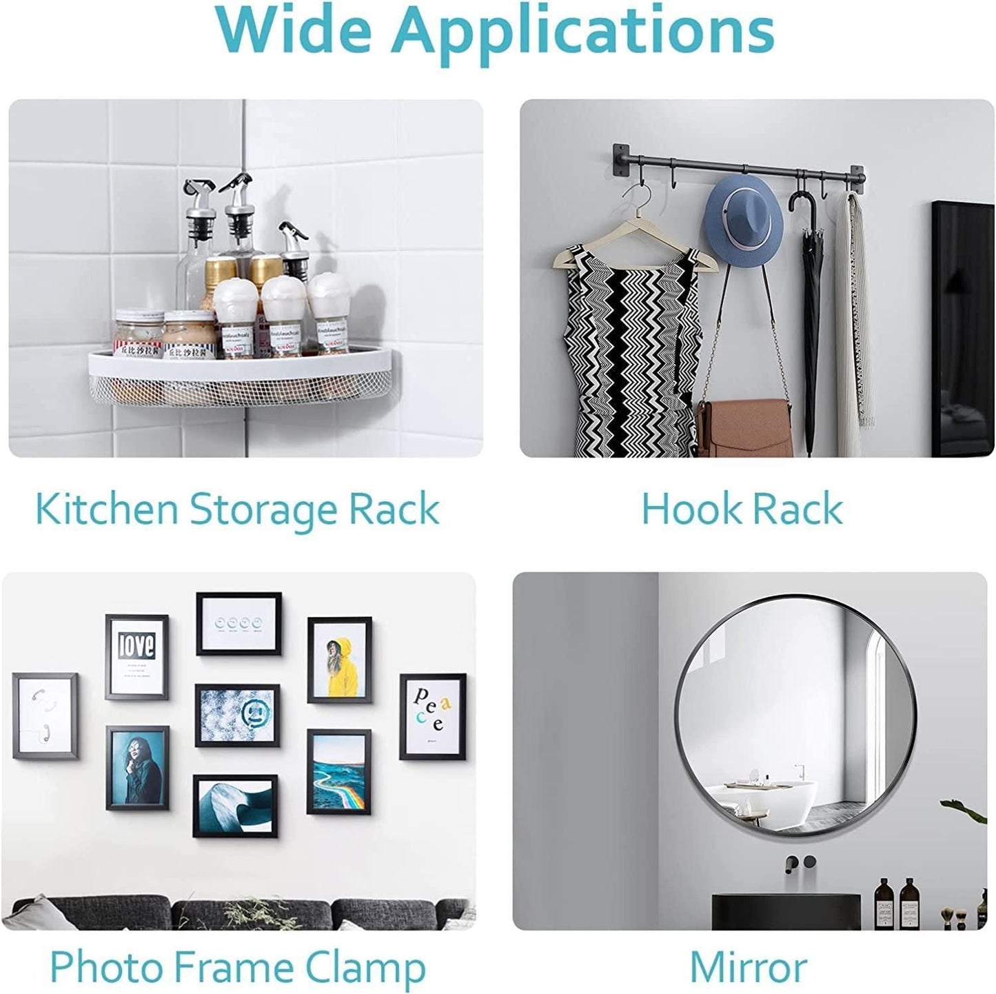 Adhesive Wall Hooks