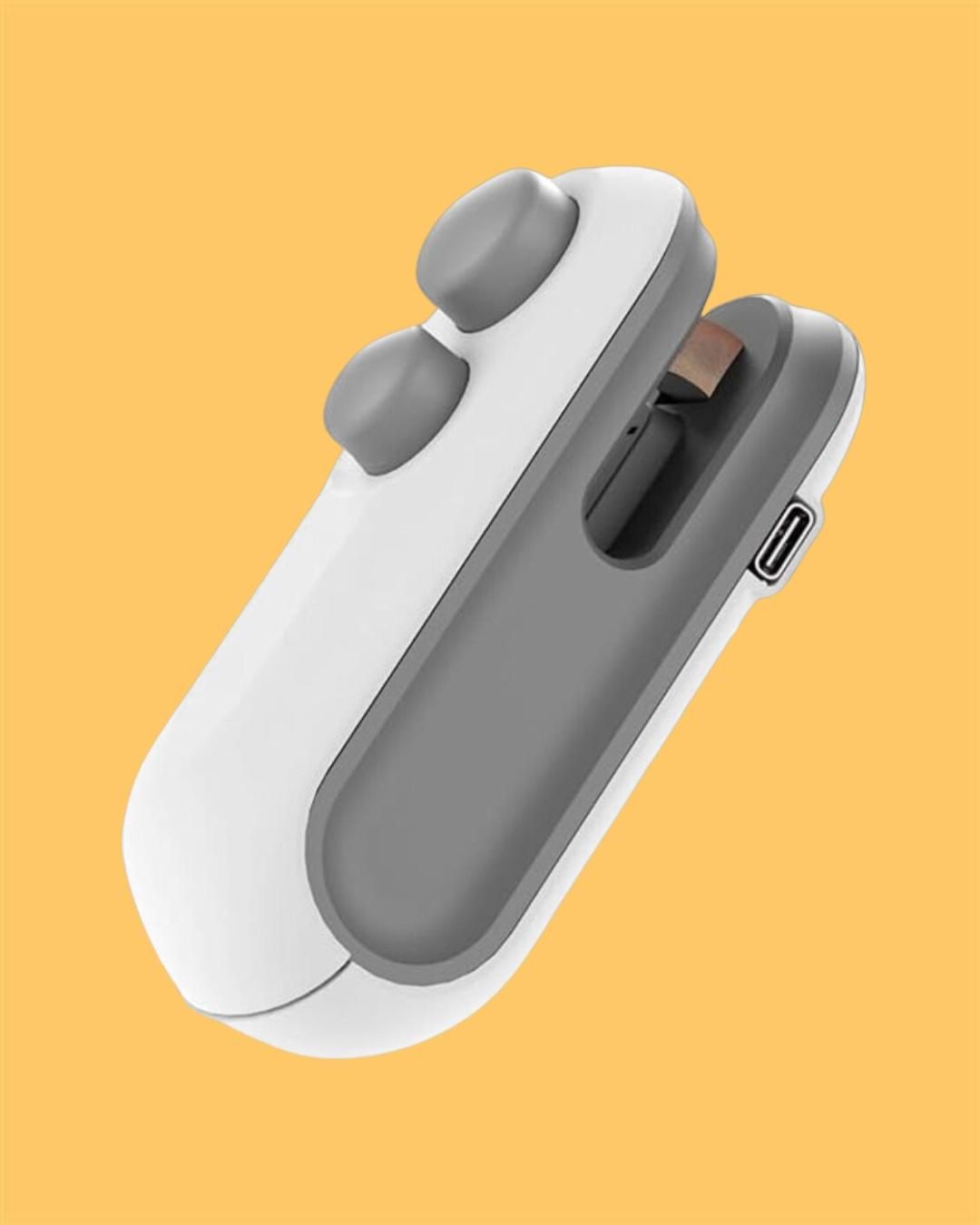 Portable Mini Sealing Machine 2-in-1 (USB Rechargeable)