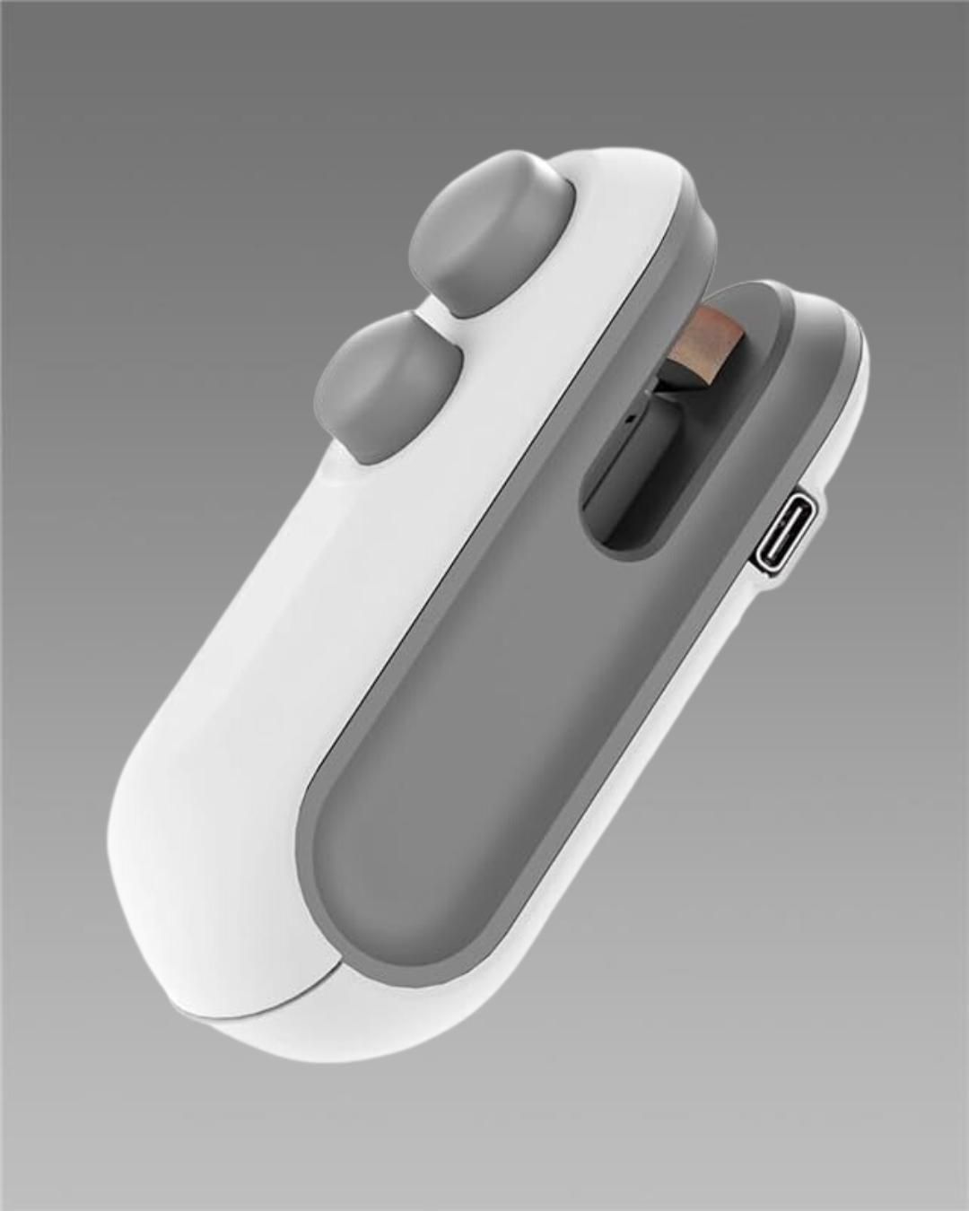 Portable Mini Sealing Machine 2-in-1 (USB Rechargeable)