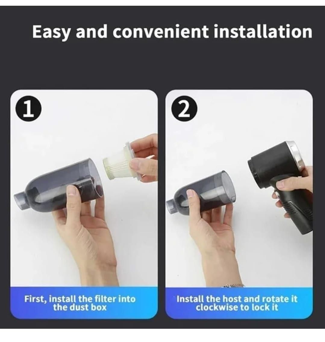 Vacuum Suction Cleaner – Portable Air Duster (Wireless)